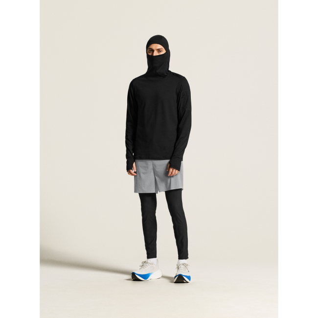 Craft Subz Thermal Hood – Bluză termică de alergare cu glugă - Negru