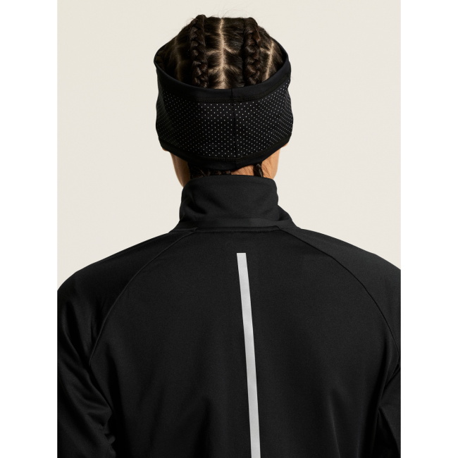 Craft Subz Lumen Jacket W – Geacă de alergare izolată reflectorizantă - Negru