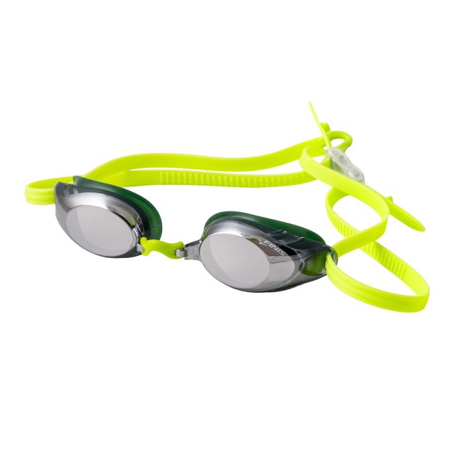 Finis - ochelari inot - Lightning Goggles - competitie - Verde pădure cu lentilă oglindă