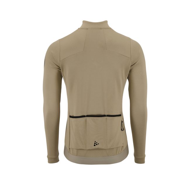 Craft ADV Bike Subz LS Jersey – Tricou de ciclism cald cu mânecă lungă - Bej