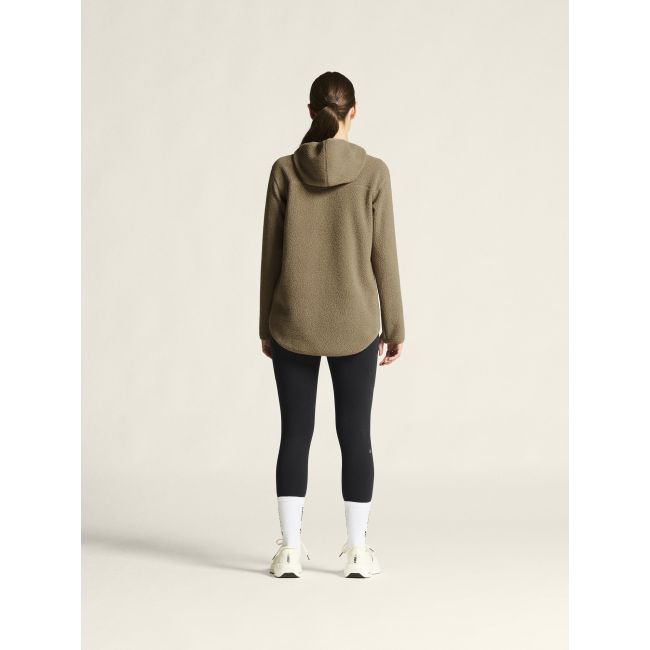Craft Join Pile Fleece FZ Hood W – Hanorac fleece pufos cu fermoar - Bej