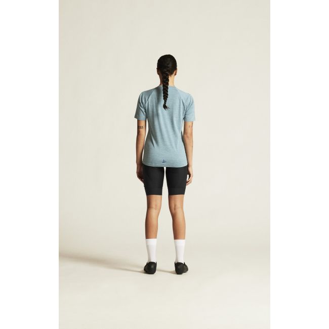Craft ADV Gravel SS Tee W – Tricou de ciclism gravel - Albastru