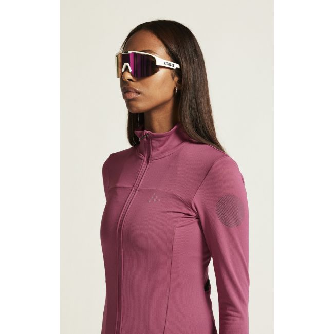 Craft ADV Bike Subz LS Jersey W – Tricou de ciclism cald cu mânecă lungă - Roz (744000)