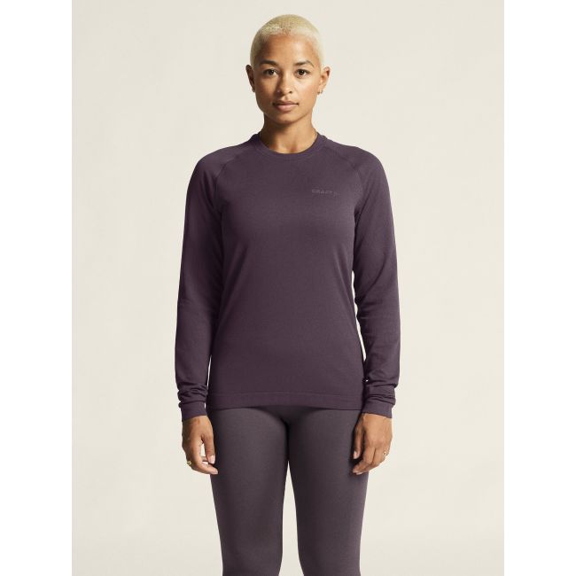 Craft Active Comfort LS 2 W – Bluză strat de bază - Mov (B499000)