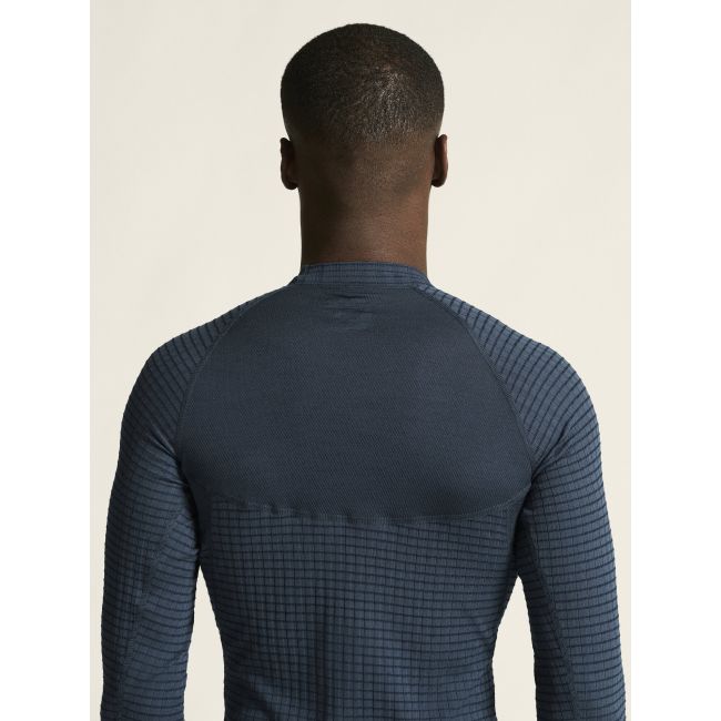 Craft Wool Extreme X LS 2 – Bluză strat de bază cu lână merinos - Albastru