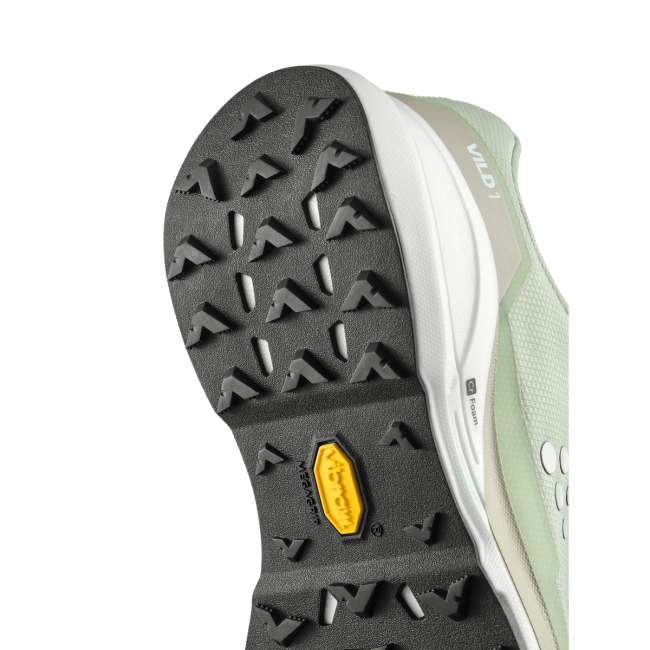 Craft Vild 1 W – Pantofi alergare trail cu talpă Vibram - Verde