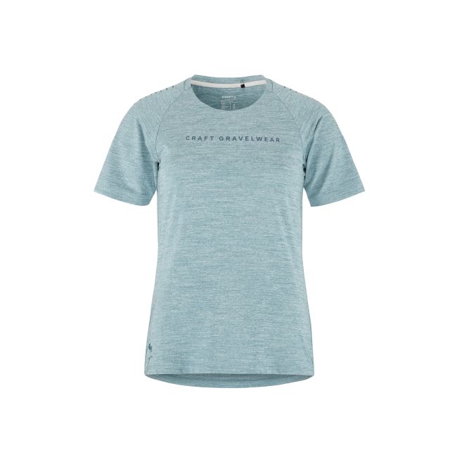 Craft ADV Gravel SS Tee W – Tricou de ciclism gravel - Albastru
