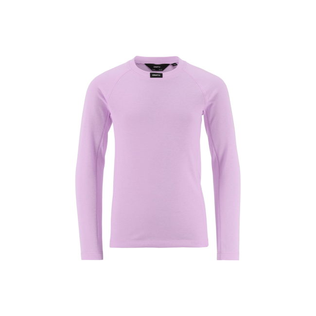 Craft Thermal Baselayer Longsleeve Junior – Bluză termică strat de bază pentru copii - Mov