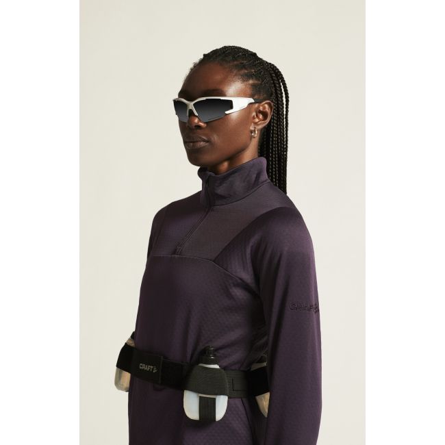 Craft Core Gain Thermal Midlayer W – Bluză fleece termică cu fermoar scurt - Mov