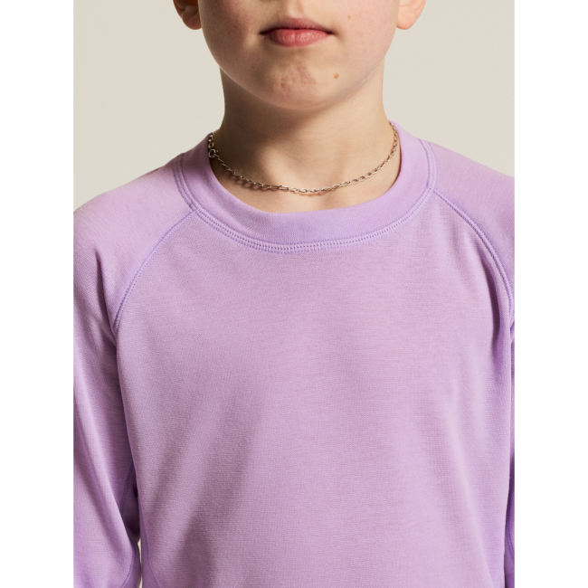 Craft Thermal Baselayer Longsleeve Junior – Bluză termică strat de bază pentru copii - Mov