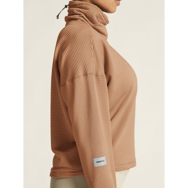 Craft Subz Funnelneck Jersey W – Bluză cu guler înalt - Roz