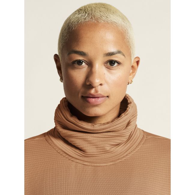 Craft Subz Funnelneck Jersey W – Bluză cu guler înalt - Roz