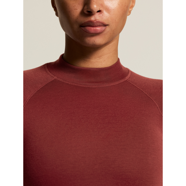 Craft Thermal Baselayer Longsleeve W – Bluză termică strat de bază - Roșu