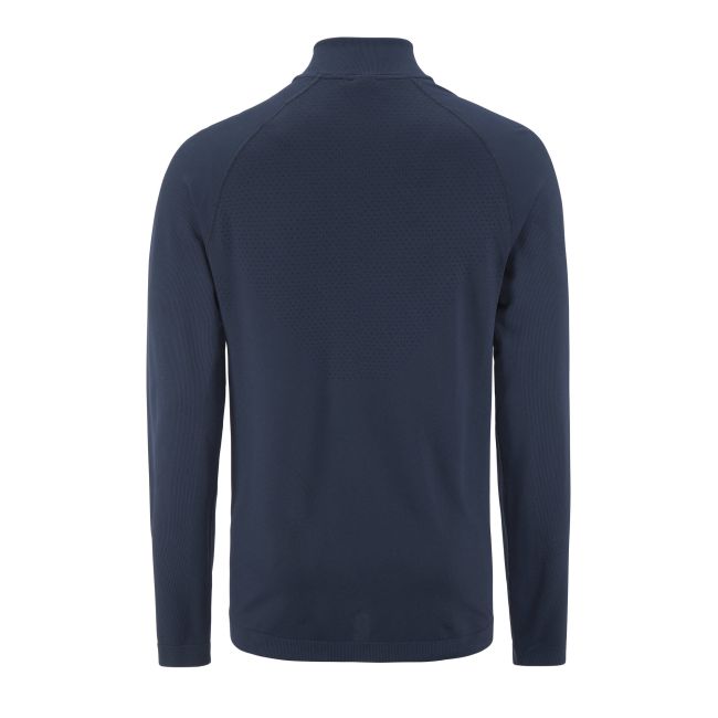 Craft Active Comfort LS HZ 2 – Bluză strat de bază cu fermoar scurt - Albastru