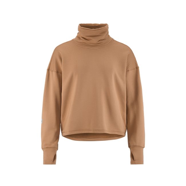 Craft Subz Funnelneck Jersey W – Bluză cu guler înalt - Roz