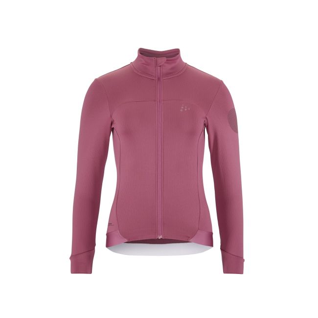 Craft ADV Bike Subz LS Jersey W – Tricou de ciclism cald cu mânecă lungă - Roz (744000)