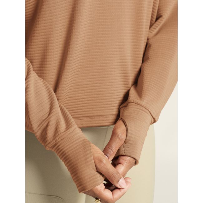 Craft Subz Funnelneck Jersey W – Bluză cu guler înalt - Roz