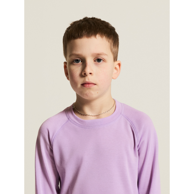 Craft Thermal Baselayer Longsleeve Junior – Bluză termică strat de bază pentru copii - Mov