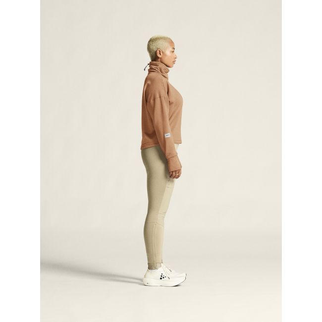 Craft Subz Funnelneck Jersey W – Bluză cu guler înalt - Roz