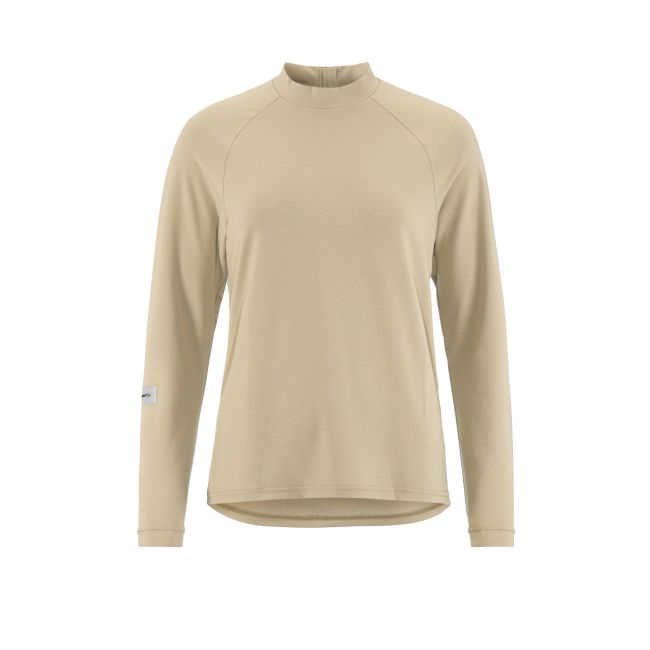 Craft Subz Jersey W – Bluză caldă de alergare - Bej
