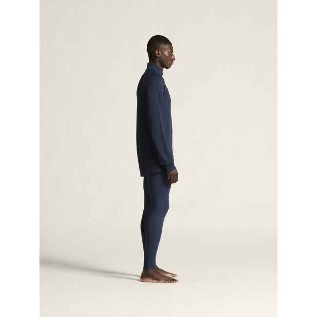 Craft Active Comfort LS HZ 2 – Bluză strat de bază cu fermoar scurt - Albastru