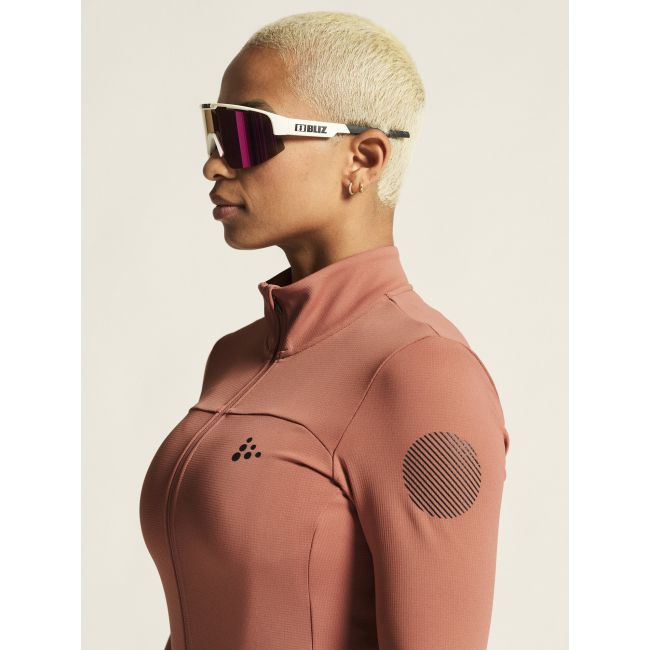 Craft ADV Bike Subz LS Jersey W – Tricou de ciclism cald cu mânecă lungă - Roz (747000)