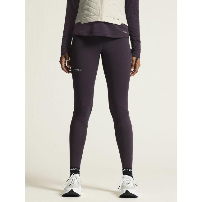 Craft ADV Subz Wind Tights 2 W – Colanți de alergare anti-vânt pentru iarnă - Mov