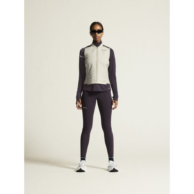 Craft ADV Subz Wind Tights 2 W – Colanți de alergare anti-vânt pentru iarnă - Mov