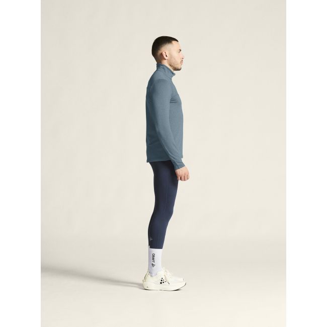 Craft Core Gain Midlayer – Bluză strat intermediar cu fermoar scurt - Albastru (376000)