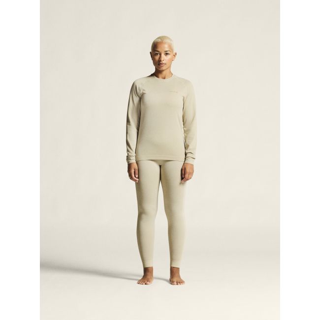 Craft Active Comfort LS 2 W – Bluză strat de bază - Bej