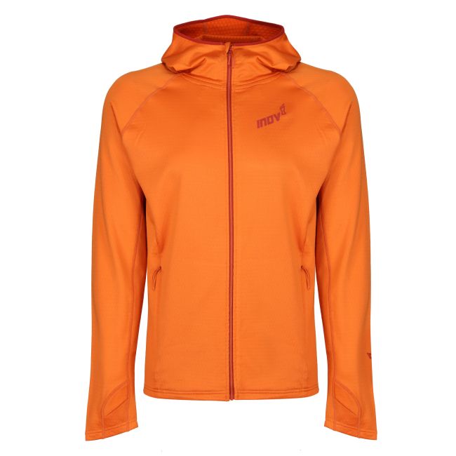 INOV8 VentureLite Mid Hoodie FZ – Hanorac outdoor cu fermoar întreg - Portocaliu
