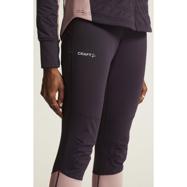 Craft ADV Essence Warm Wind Tights W – Colanți calzi anti-vânt - Mov