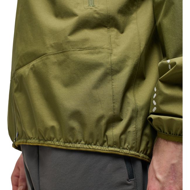 Haglöfs L.I.M Proof Jacket – Geacă impermeabilă ultraușoară - Verde Olive green/Aurora