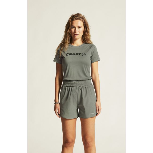 Craft Core Unify Logo Tee W – Tricou de antrenament cu logo - Verde (647000(6470))
