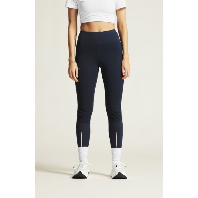 Craft ADV Essence Warm Wind Tights W – Colanți calzi anti-vânt - Albastru (396000)
