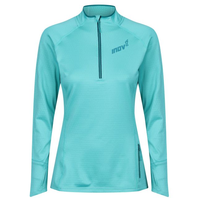 INOV8 VentureLite Mid HZ W – Bluză fleece cu fermoar scurt - Verde