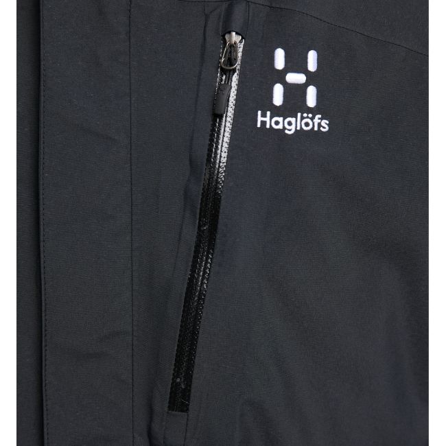 Haglöfs Astral GTX Jacket – Geacă impermeabilă GORE-TEX pentru schi și munte - Negru True Black