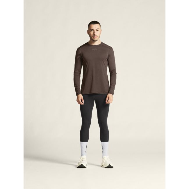 Craft ADV Essence LS Tee 2 – Bluză tehnică cu mânecă lungă - Maro