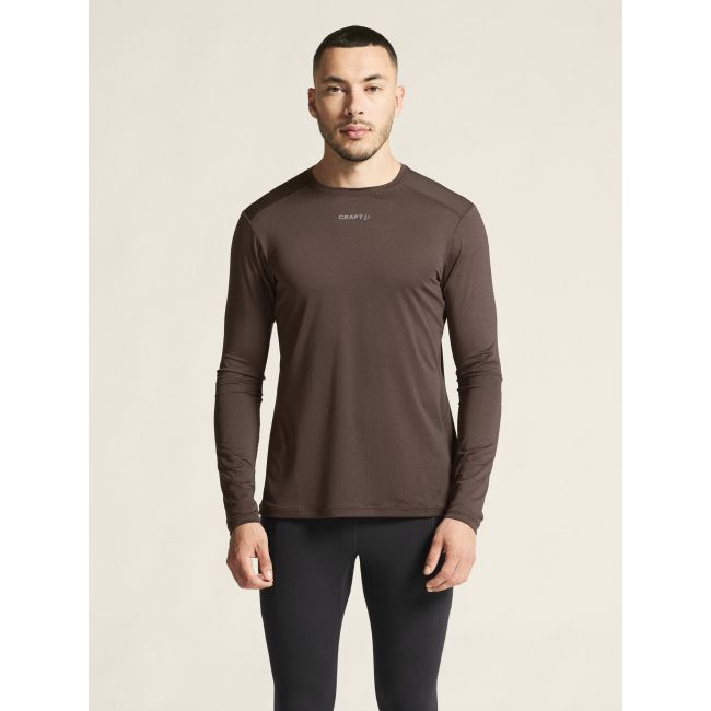 Craft ADV Essence LS Tee 2 – Bluză tehnică cu mânecă lungă - Maro