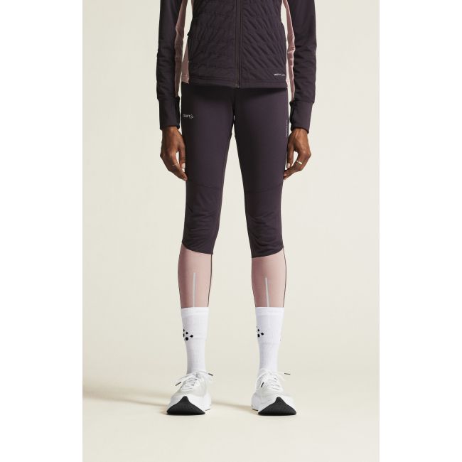 Craft ADV Essence Warm Wind Tights W – Colanți calzi anti-vânt - Mov