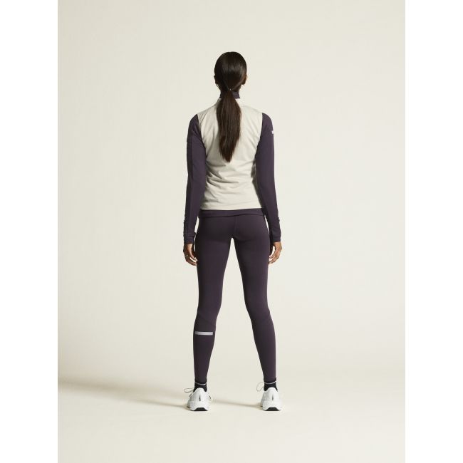 Craft ADV Subz Wind Tights 2 W – Colanți de alergare anti-vânt pentru iarnă - Mov