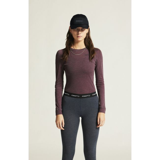 Craft Core Wool Merino Set W – Set strat de bază cu lână merinos - Roșu