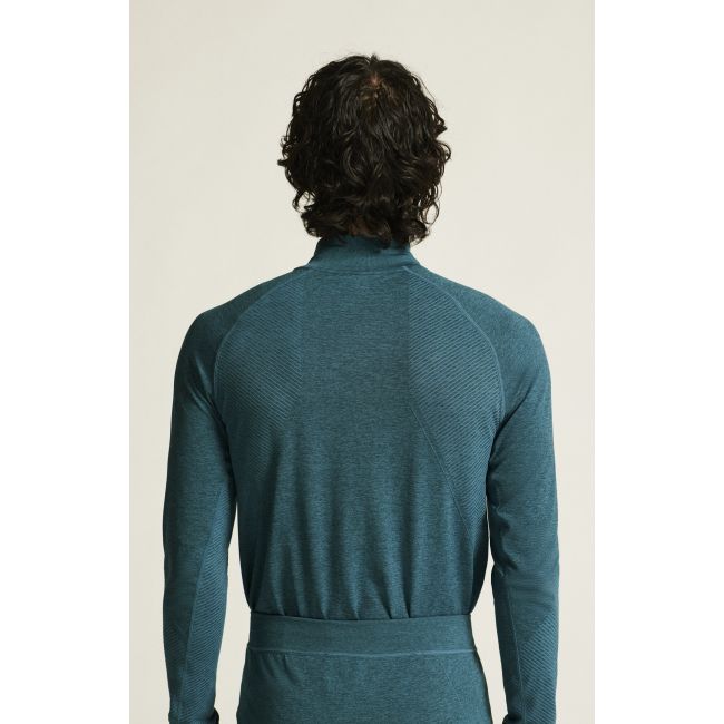 Craft Core Dry Active Comfort HZ – Bluză strat de bază cu fermoar scurt - Verde