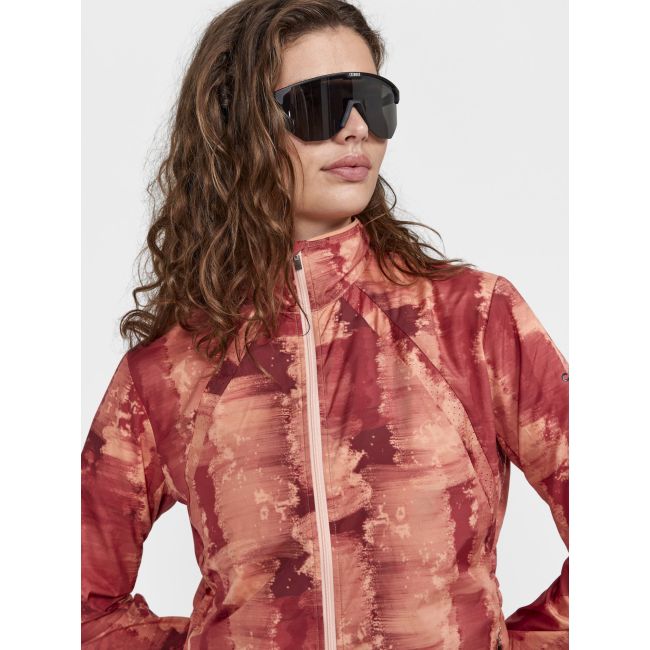 Craft ADV Essence Wind Jacket W – Geacă de vânt de alergare - Roșu