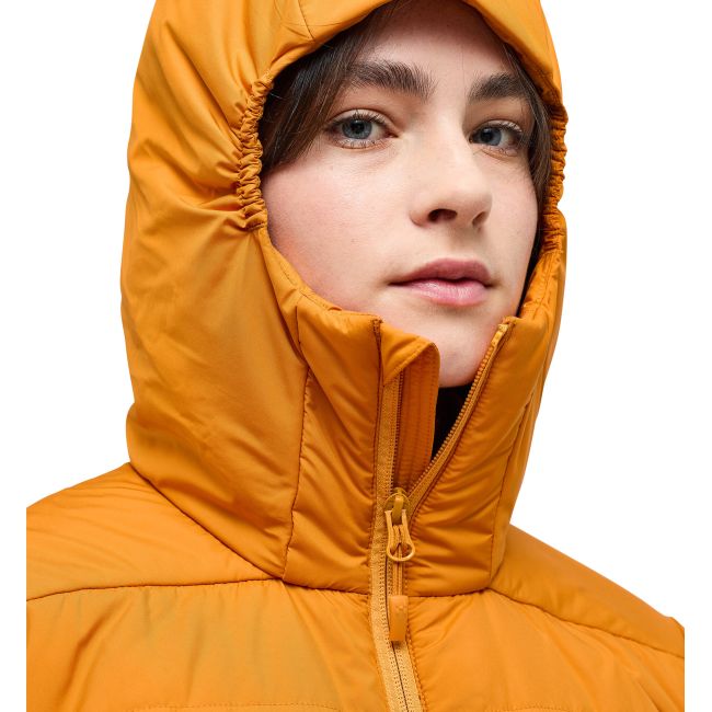 Haglöfs Mimic Silver Hood W – Geacă izolată Mimic Silver cu glugă - Galben Desert Yellow