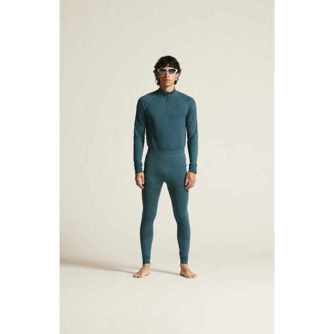 Craft Core Dry Active Comfort HZ – Bluză strat de bază cu fermoar scurt - Verde