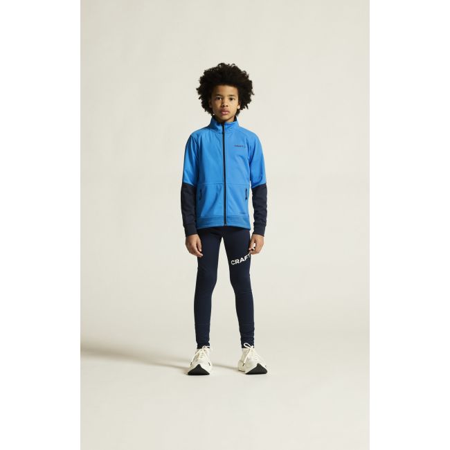Craft Core Warm XC Jacket Junior – Geacă de schi fond pentru copii - Albastru (396355)