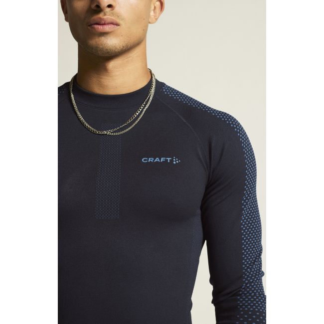 Craft ADV Warm Intensity LS – Bluză strat de bază caldă - Albastru
