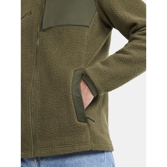 Craft ADV Explore Pile Fleece Jacket – Geacă fleece pufos - Verde