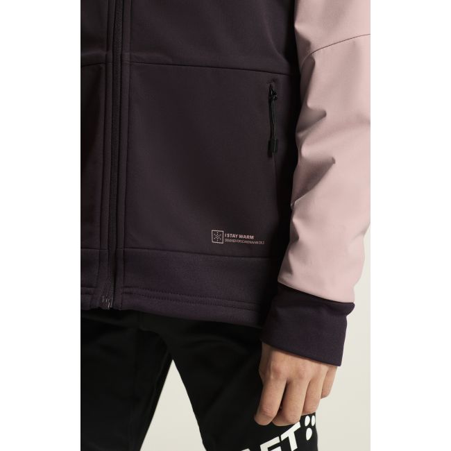 Craft Core Warm XC Jacket Junior – Geacă de schi fond pentru copii - Mov